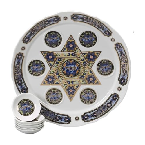 Israel Giftware International Porcelain Seder Plate