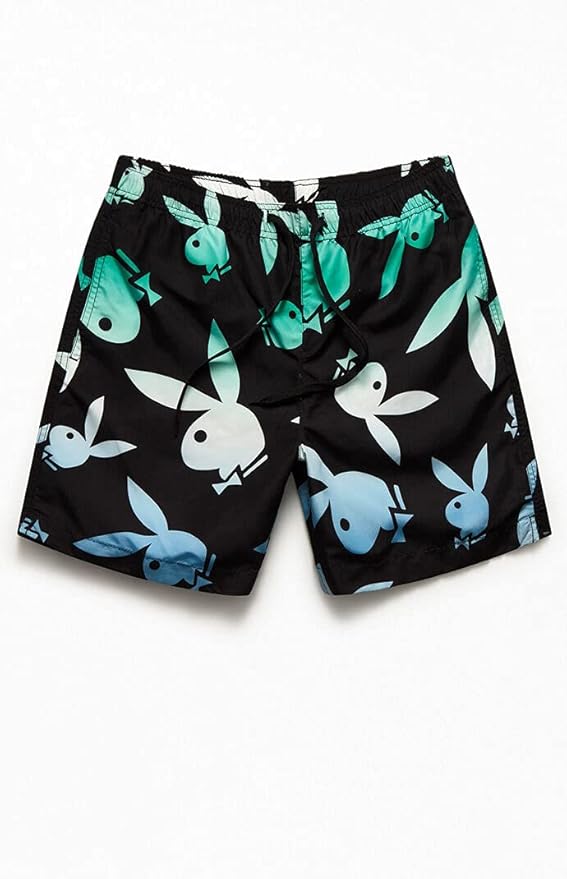 Playboy bunny men's swim trunks Clearance