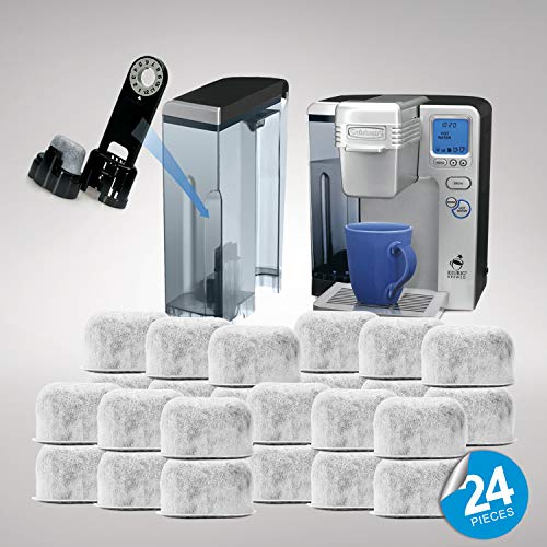 Pack Of 24 Replacement Charcoal Water Filters For Cuisinart Coffee Machines By Housewares Solutions #TOP5