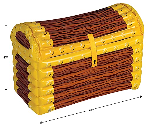 Image of Beistle Inflatable Treasure Chest Coolers.