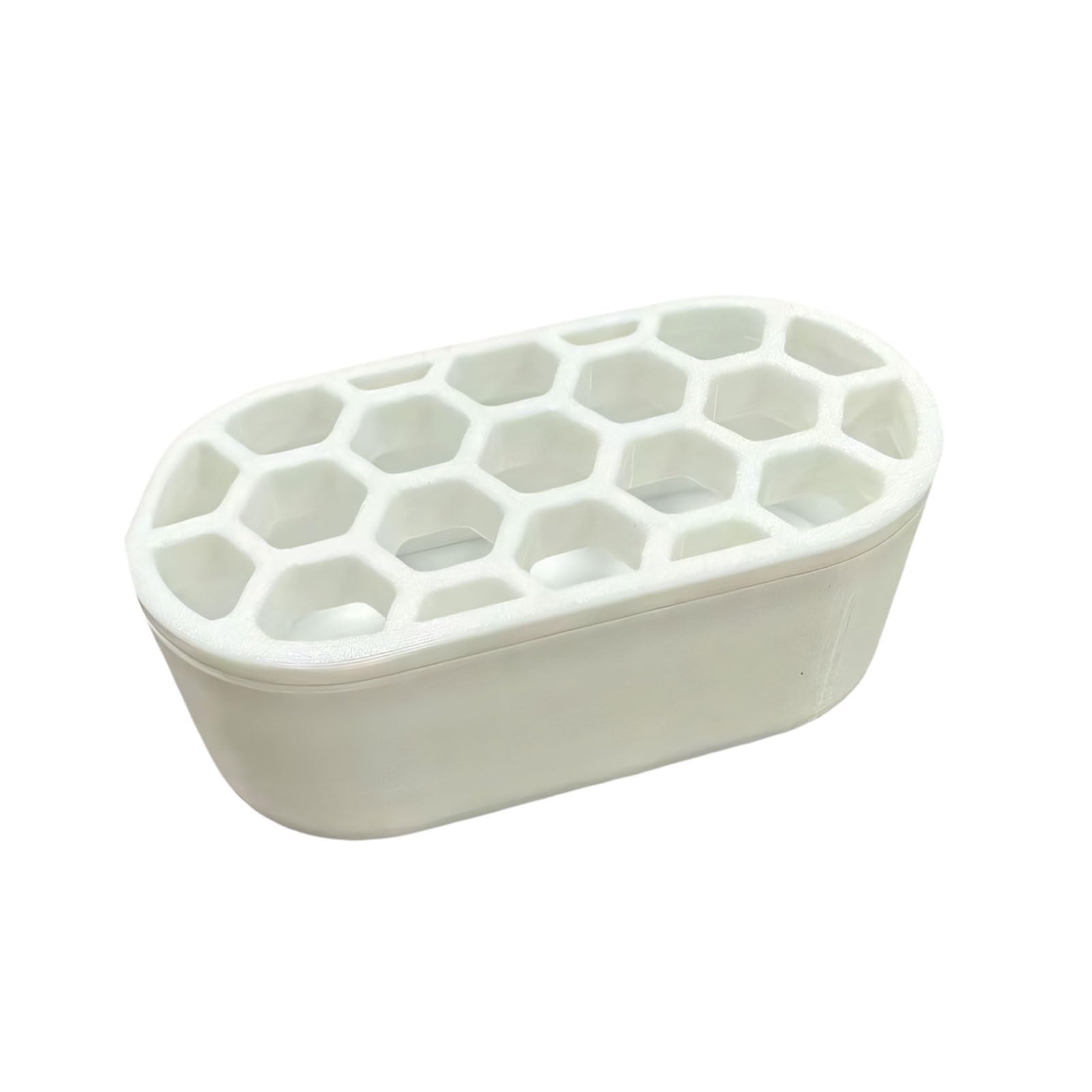 YUGSHNKFC Efficient ABS Hydroponic Seedling Tray for Small Plant with 3D Printed Seamlessly Design Modern Plant Propagation Tray