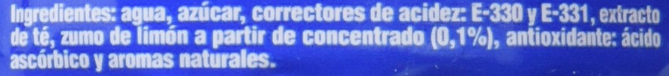 Nestea Limon Refresco de Té sin Gas 1.5 l Pack de 6 Botella de Plástico