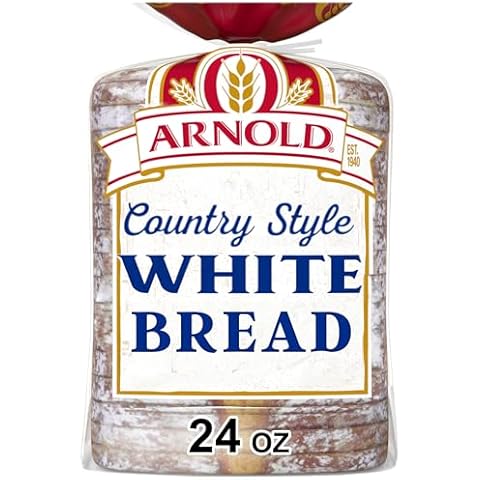 Arnold Country Style Plain Bread, White Bread, 24 oz Bag Cover