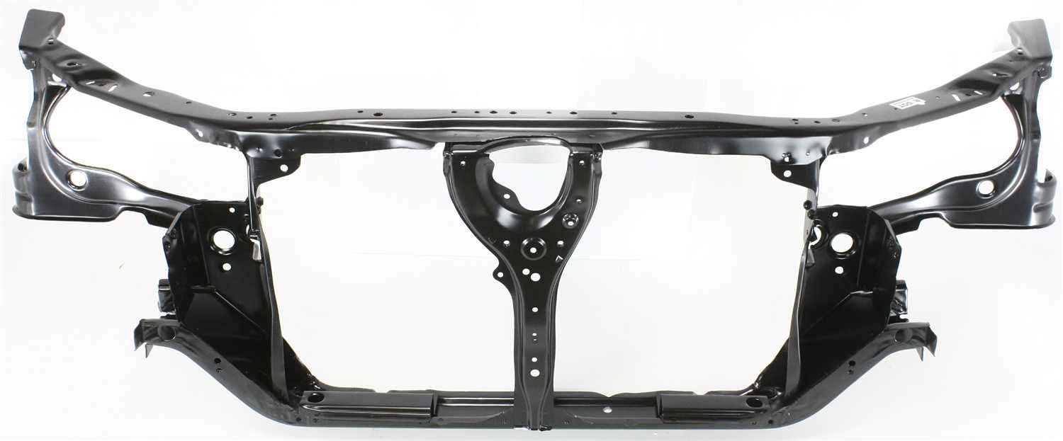 Garage-Pro Radiator Support for HONDA ACCORD 98-02 Assembly Black Steel w/A/C