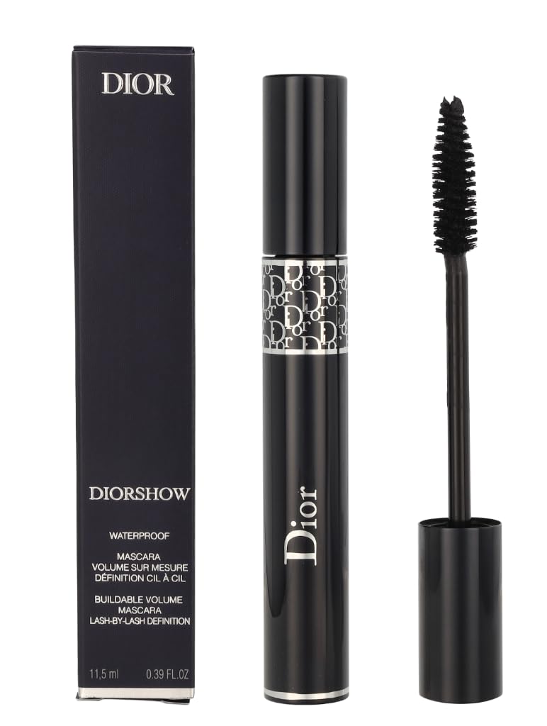 Christian Dior, Diorshow Mascara Waterproof #090-Noir 11.5 Ml, Mascara, Multicolore, U, Donne