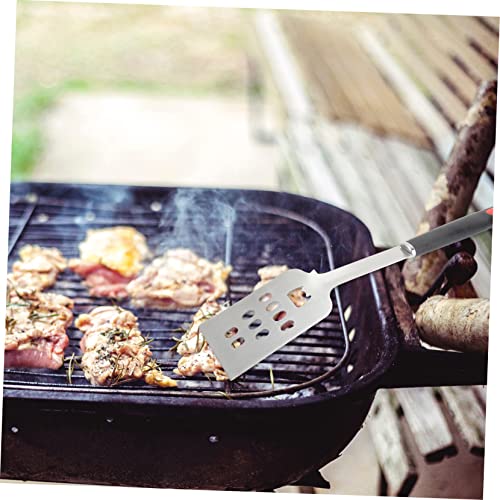 Kit de 4 utensilios robustos para parrilla en acero inoxidable miniatura 5