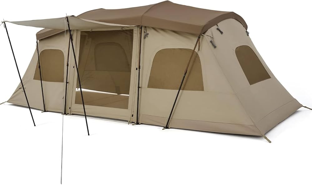 Amazon.co.jp: 公式ショップ トンネルテント ワンタッチテント 大型