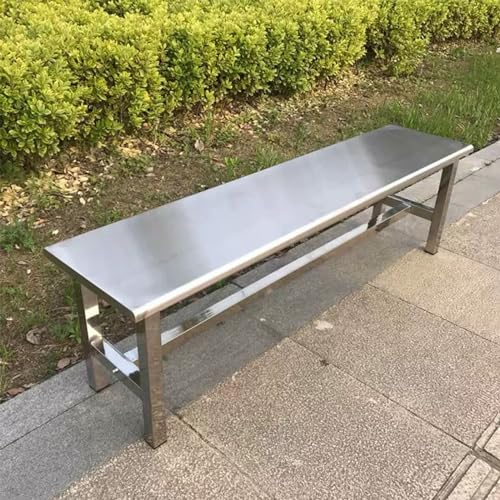 Banc d'extérieur ergonomique de 120 cm pour soulager le dos sur votre porche