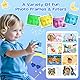 CAMCLID Sofortbildkamera Kinder, 3,0 Zoll Bildschirm Kinderkamera Sofortbildkamera, 48MP/2,5K UHD Kinder Kamera Sofortdruck mit 32GB Karte, Spielzeug Geschenk für Jungen und Mädchen 3-12 Jahre(Blau)