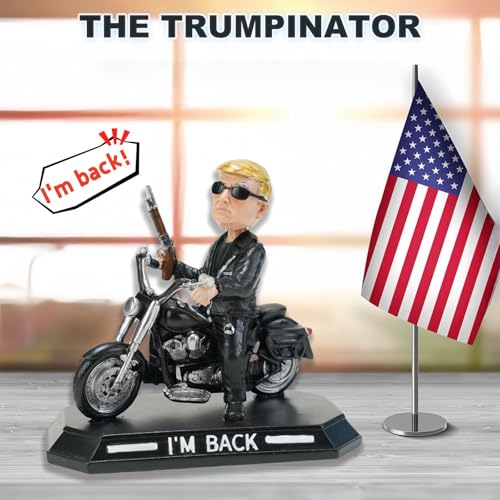 Gzjqw TRUMPINATOR Bobblehead Upgrade: I’M Back! Trump Bobblehead thumb #1