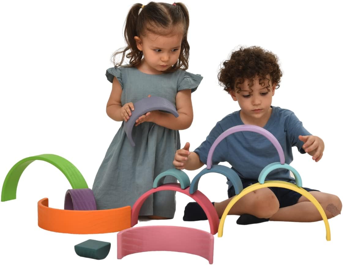 Avenlur Rainbow Mountain Stacking Block (Rainbow)