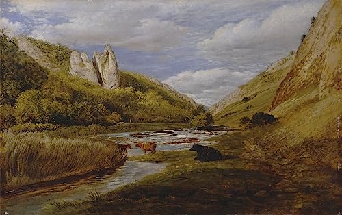 Tableau à Dovedale de Linnell pour sublimer votre décoration de chambre 60x90cm