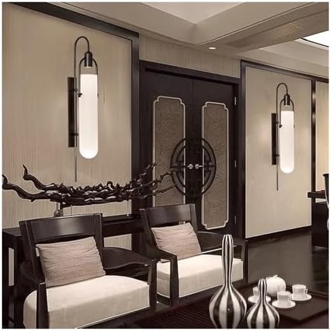 Modern LED Wall Lamp - Black Light Fixture for Bedroom, Living Room, Dining Room & Corridor - Stylish Indoor Lighting for Home Decor