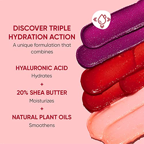 Dot & Key Lip Plumping Mask with Shea Butter & Vitamin C + E for Naturally Glowing Lips | Fades Lip Pigmentation | Smoothes Flaky & Dry Lips | Lip... - Image 4