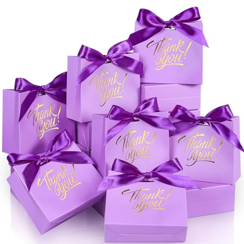 Sac cadeau papier kraft violet sublime pour deco de mariage et fetes