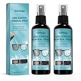 Gartiage Eyeglass Scratch Remover for Lenses, Eyeglass Cleaner Spray, Glasses Lens Scratch Remover for Eyeglasses, Sunglasses Cleaning Kit (2)
