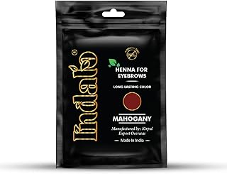 Indalo Bolsa de henna para cejas de caoba de ...