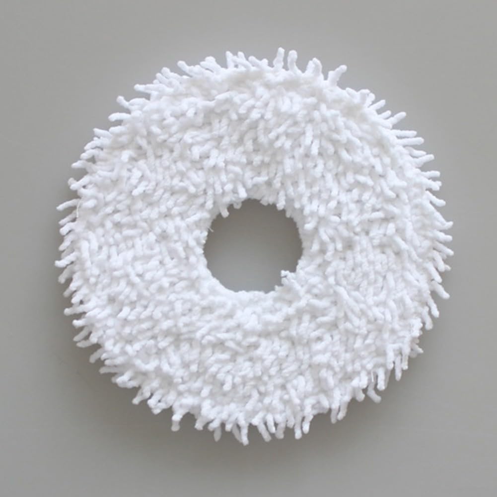 Replacement Part for Eureka J15 Pro for Ultra Robot Vacuum Parts with 5 Mop Cloths 6 Bags Replacement Bags Mop Pads Parts