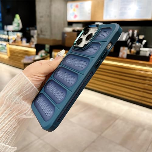 Protection rigide en métal violet et maille premium pour objectif iPhone 15 Pro Max - 5