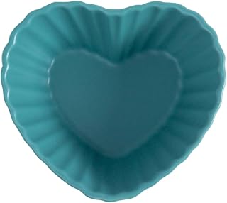 SECFOU Cuenco De Cerámica con Diseño De Corazón Único para Ensalada Versátil para Aperitivos Frutas Y Postres para Decoración De Cocina Color Aleatorio