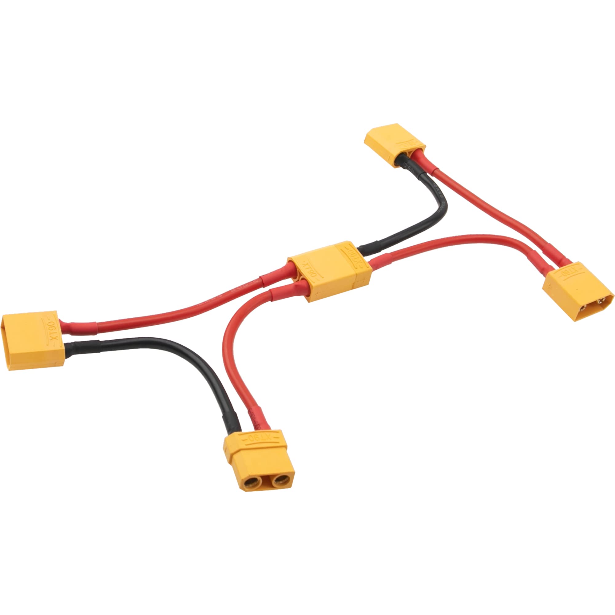 Adaptador de cable serie para coche RC compatible con XT90 grande Tamiya Traxxas EC5 XT60 EC3 T Plug para RC Truck Boat Lipo Battery ESC (conector XT90)