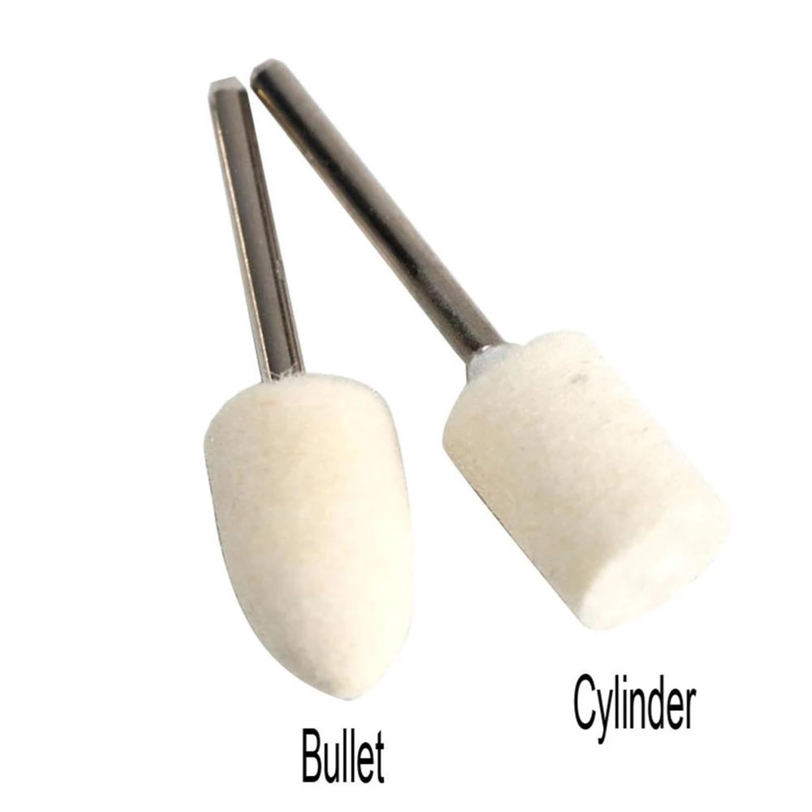 Narzędzia Do Tarcz Polerskich, Tarcze Listkowe 10 Szt. Wełniane Filcowe Tarcze Polerskie Do Polerowania Głowica Szlifierska Filcowa Tarcza Polerska/4Mm/Bullet-Type