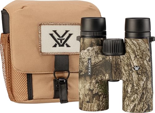 Image of Vortex Triumph HD 10x42 Binoculars (Realtree APX) | HD Optics, Tripod Adaptable, Waterproof, Fogproof, Shockproof, Included Glasspak Harness - Unlimited, Unconditional Warranty