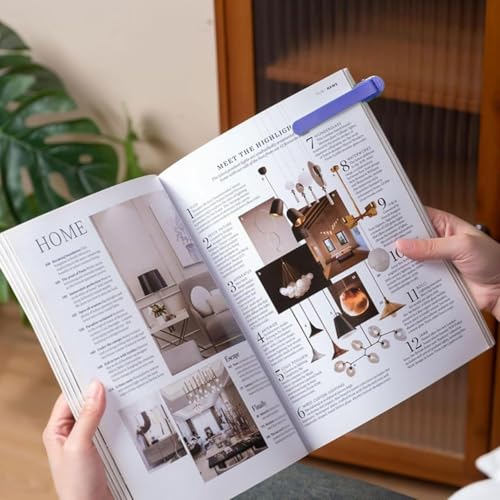 Image of 3pcs Silicone Automatic Bookmark - Unique Page Keeper Clip for Books | Self-Holding Page Holder for Readers, Kids, Women and Men | Flexible Bookmark Reading Accessories