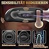 LYAMais Masturbieren für Männer Mit APP-Steuerung 9 Modi Penis Vibrator Trainer Eichel Stimulation Masturbator, Sex Spielzeug für die Männer Leise Oralsex Taschenmuschi Masturbatoren #4