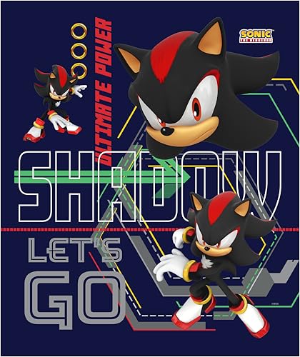 Sonic The Hedgehog Soft Cozy Fleece Throw Blanket, 50 x...