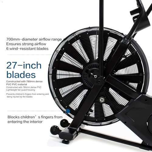 MOVLTUQ Airdyne Air-Resistance Spinning Bike