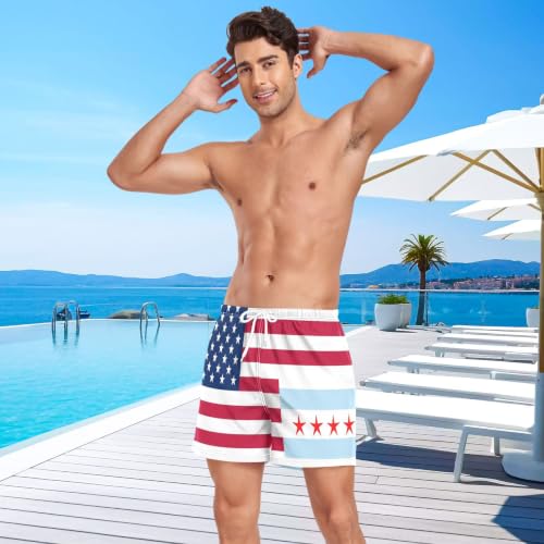 Traje de baño para hombre Yuiboo resistente talla S repelente al agua 3