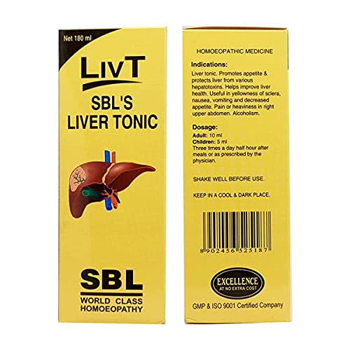 SBL's LIV T LIVER TONIC 500ML PACK OF 2
