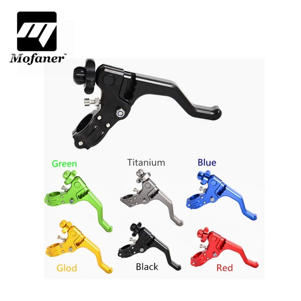 Sala-Ctr - CNC Short Stunt Clutch Lever Perch Motorcycle Brake Clutch Levers For Honda CR80/125 CRF 250R/X 450R/X XR650R