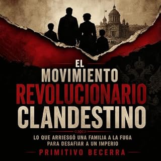 Diseño de la portada del título El movimiento revolucionario clandestino: Lo que arriesg&oacute; una familia a la fuga para d