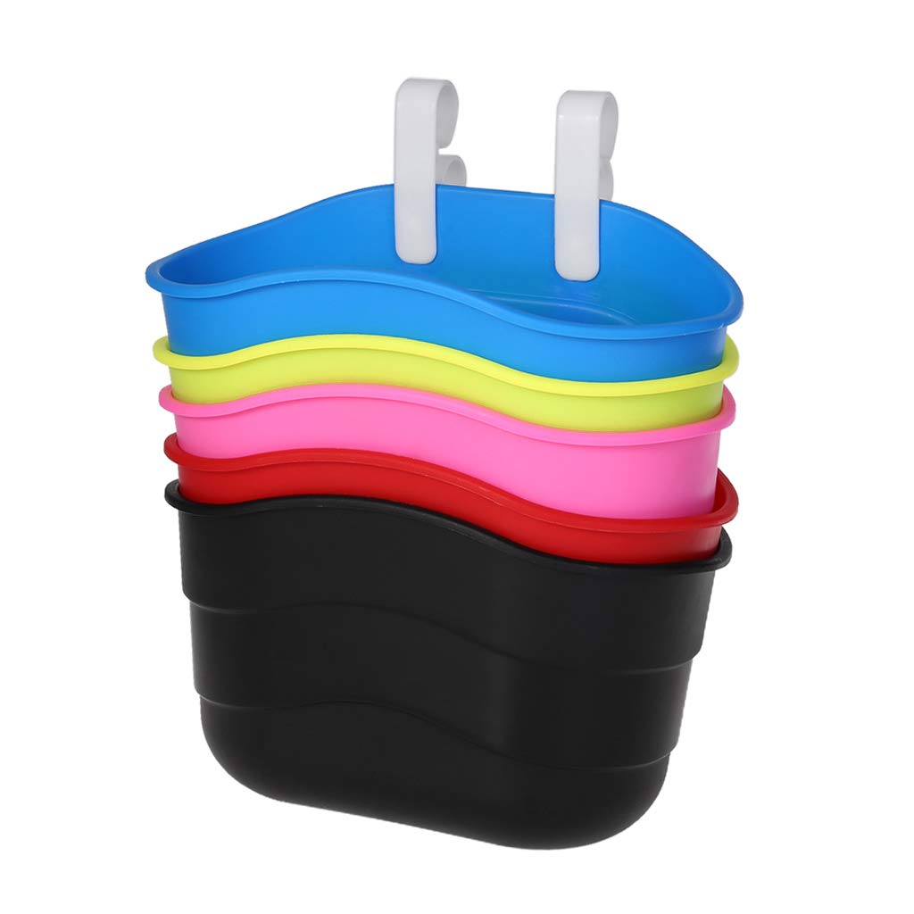 Cestino per Bicicletta Bici per Bambini Manubrio Anteriore Carrier Scooter Borsa da Sella Cestino per Bicicletta in plastica Giallo