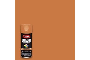 Krylon Fusion All-In-One Spray Paint for Indoor/Outdoor Use in Spiced Amber
