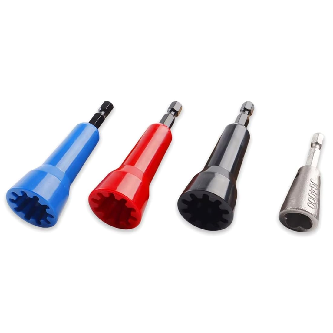 Jnchdghwa As Shown Electrician Accessories 4Pcs Wire Twister Fast Wire Twister Tool With 1/4" Chuck Professional For Power Drill Driver