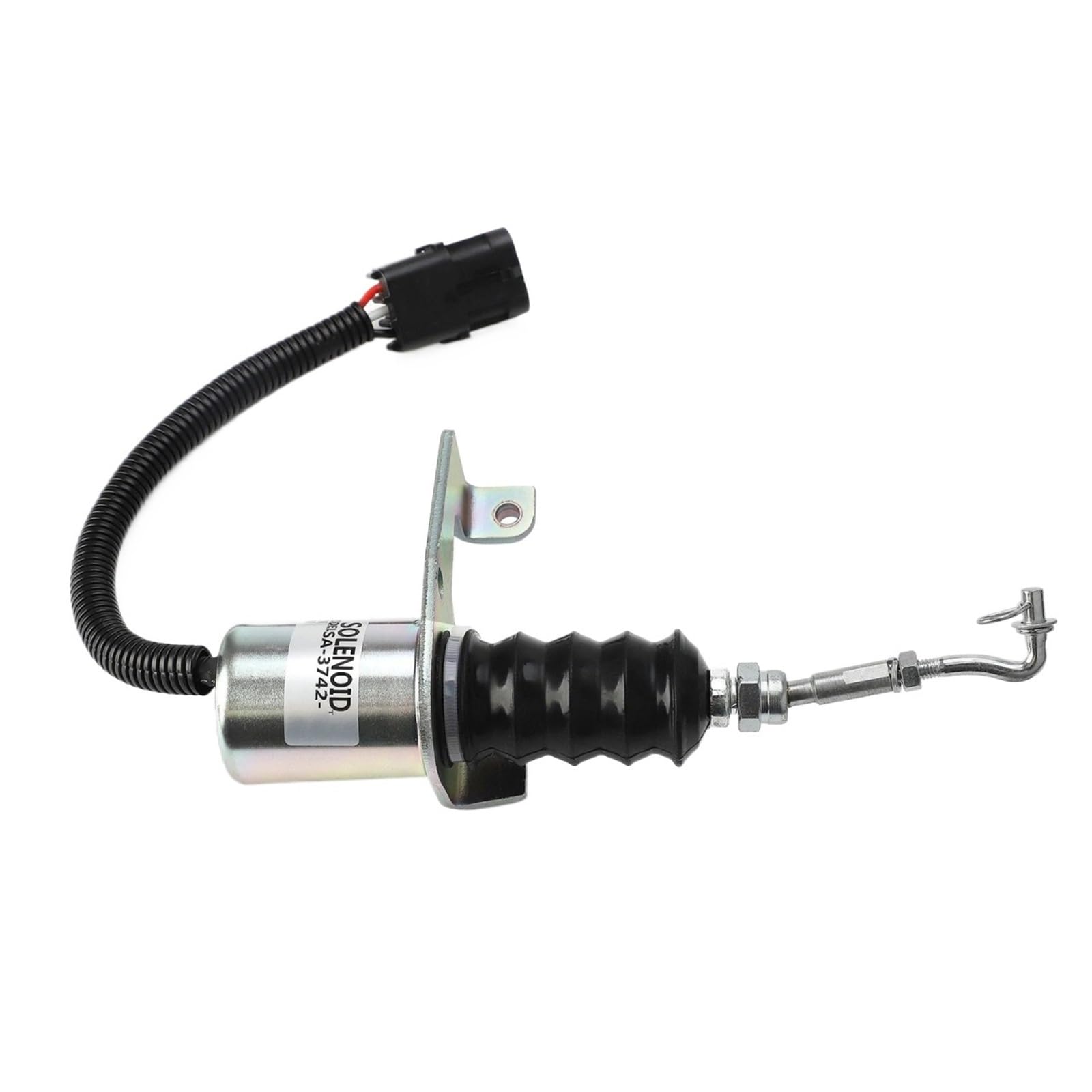 Maghswet 12V Fuel Auxiliary Valves Fit For Deutz Engine For Perkins /24V Fuel Shut Off Solenoid Valve Sa-3799-12 1751Es 7-19007 Sa-3742-12(12V)