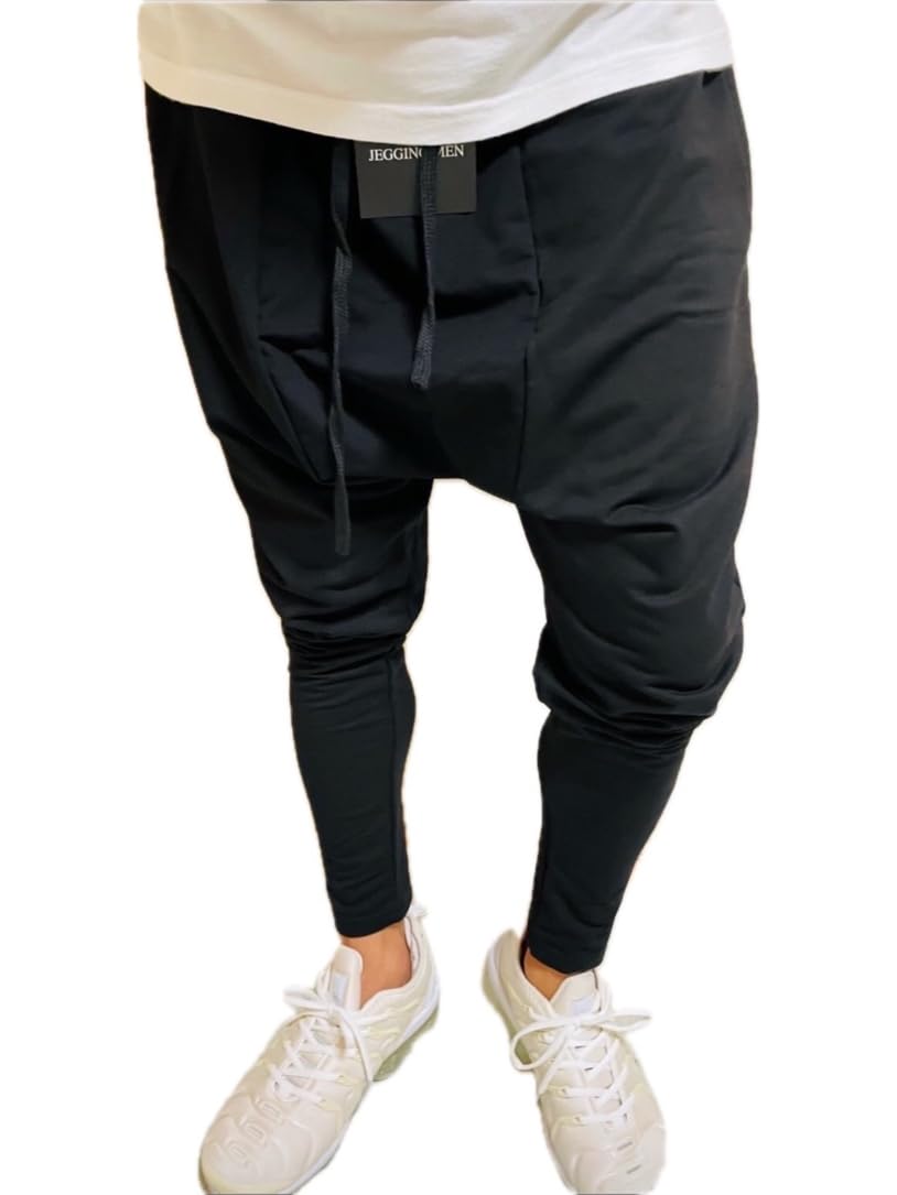 Amazon | JGG.Men ジェギングメン サルエルパンツ スキニーパンツ