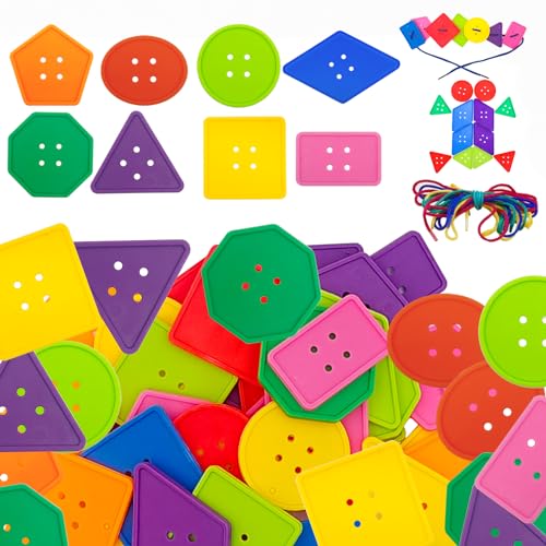 130 Pieces Big Bright Craft Buttons Colorful Large...