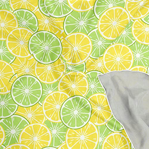 OTVEE Tropical Fruits Lime Lemon Bandana, 23.6 inch Satin Square Scarf Headband Kerchief for Women4