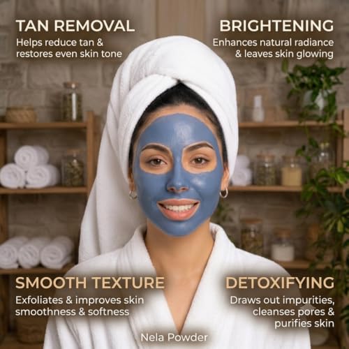 Image of Moroccan Nila Powder for Face & Skin Care | Natural Neela Powder Morocco for Face