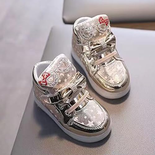Kids Light Up Shoes High Top Sneakers Glowing Luminous Shoes for Boys Girls Toddler Tennis Shoes Boys Light Up3