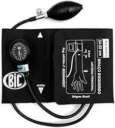 Esfigmomanômetro Para Obeso Com Bracadeira Grande 34x52 cm De Circuferencia - Bic