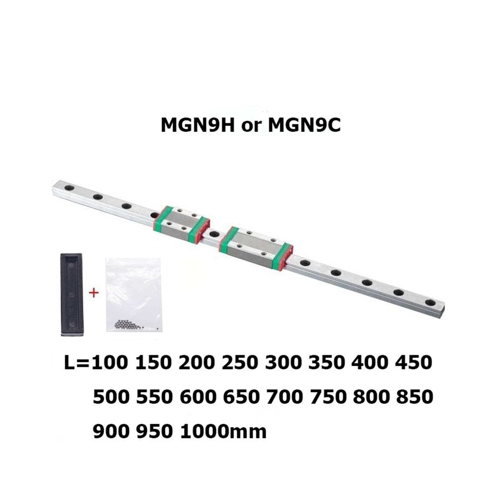 MGN12H - Mini Guida Lineare Per Binario Lineare 100/150/200/250 - Foto 7