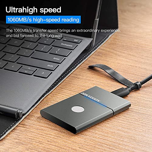 HIKVISION-Elite-7-Touch-Extreme-SSD-portatil-500GB-hasta-1060MBs-Velocidad-de-Lecturatecnologia-NVMe-USB-32-Gen2-USB-C-Unidad-de-Estado-solido-Externa-Gris