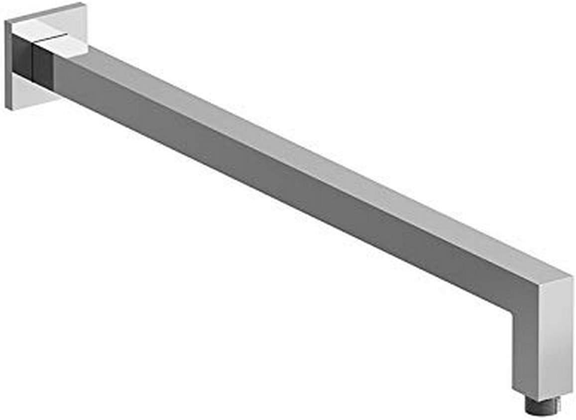 Riobel 547C 50 cm (20’’) Square Shower arm, Chrome
