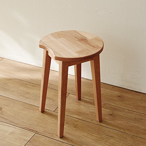 [ベルメゾン] スツール 端材を集めて作った アルダー材 完成品 低ホルマリン ナチュラル