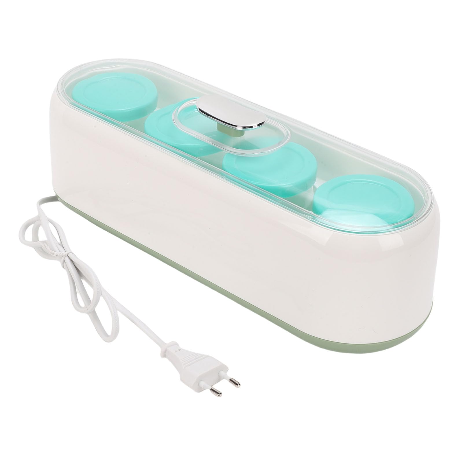 Fafeicy Macchina Yogurtiera Automatica Digitale 7 Vasetti in Vetro 1.2L,